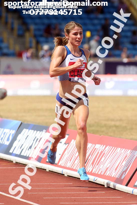 Womens 3000 metres steeplechase, Muller British Championships, Alexander Stadium, Birmingham. Photo: David T. Hewitson/Sports for All Pics